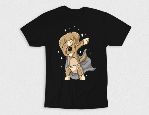 Kaos Dog Dabbing