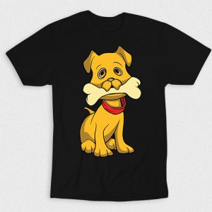 Kaos Dog With Bone V1
