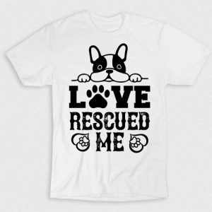 Kaos Love Rescued Dog