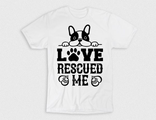 Kaos Love Rescued Dog