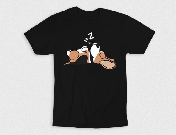 Kaos Sleeping Beagle Dog