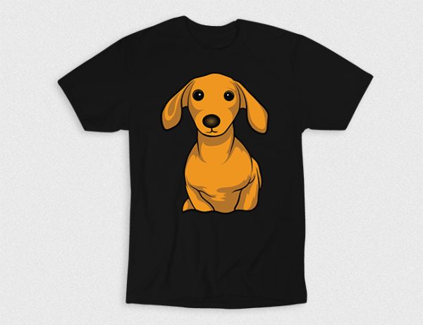 Kaos Super Cute Doggy V8