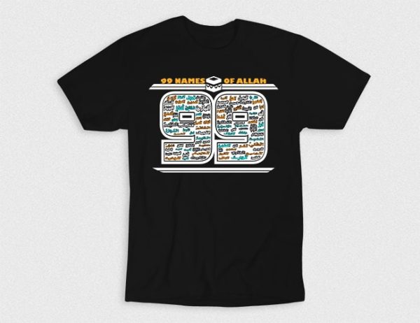 Kaos Islam 99 Allah Names In Arabic