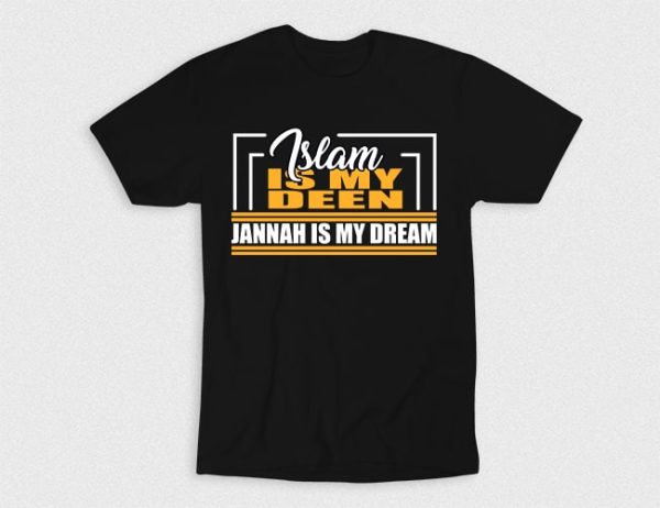 Kaos Islam Islam Is My Deen