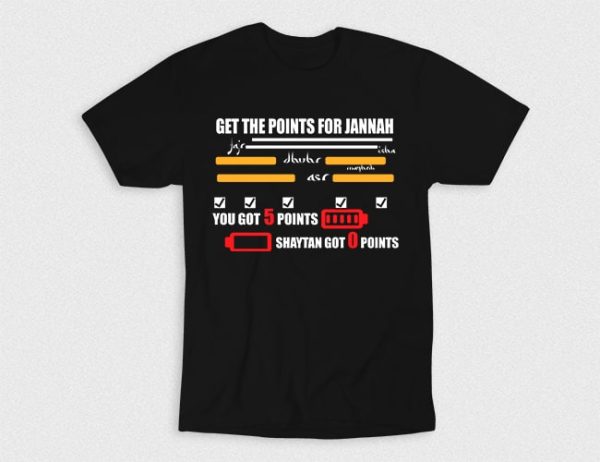 Kaos Islam Points For Jannah