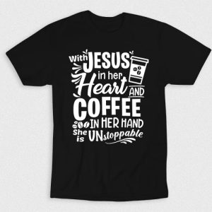 Kaos Kristen Jesus And Coffee
