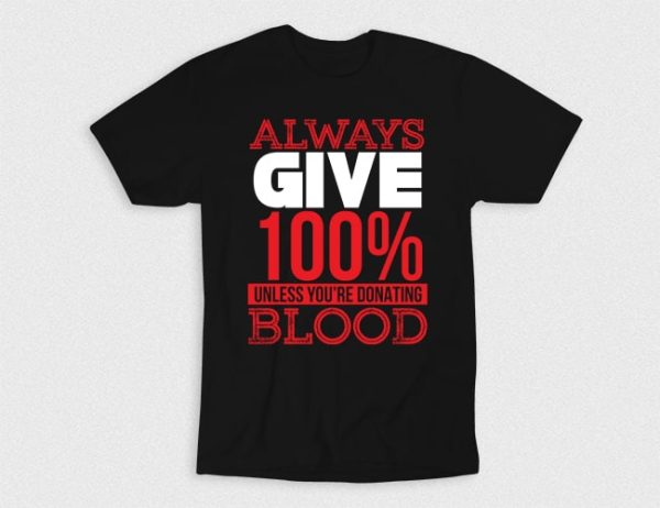 Kaos Give 100 Percent Always