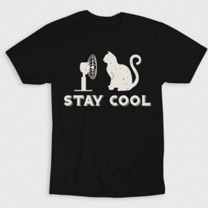 Kaos Stay Cool Like Cat