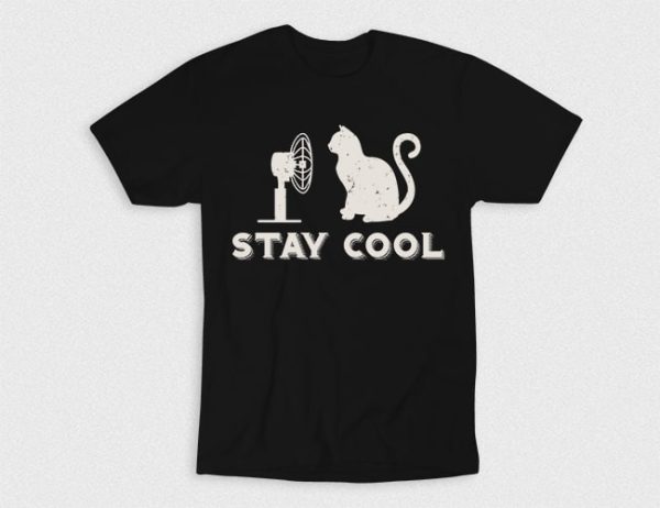 Kaos Stay Cool Like Cat