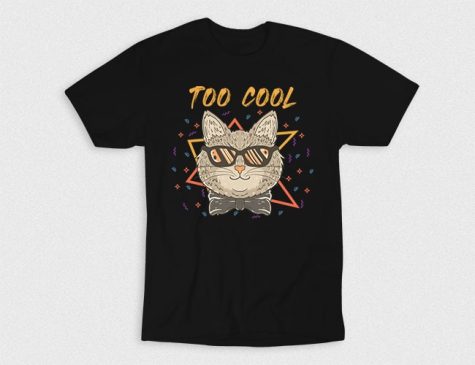 Kaos Too Cool Like Cat