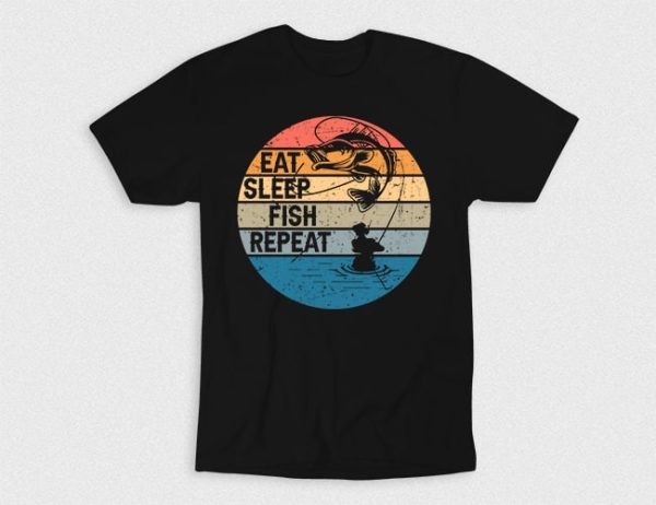 Kaos Eat Sleep Fish Repeat