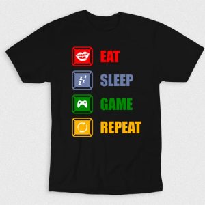 Kaos Eat Sleep Game Repeat V1