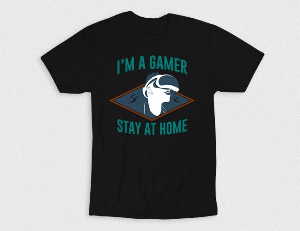 Kaos Im A Gamer Stay At Home