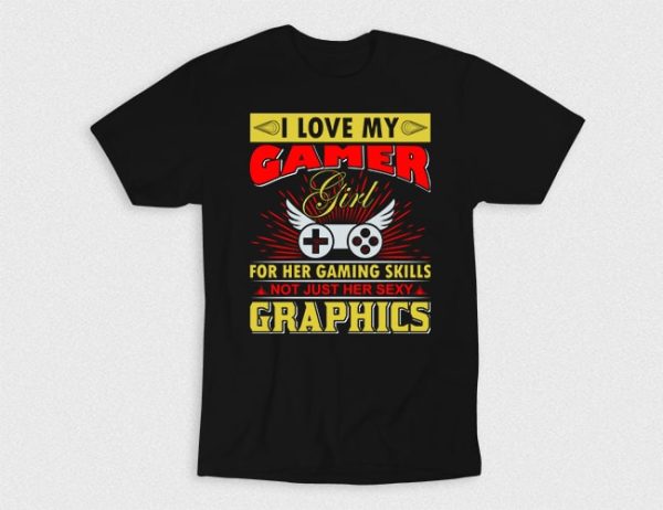 Kaos Love My Gamer Girl