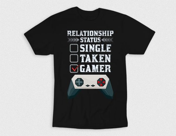 Kaos Relationship Status Gamer