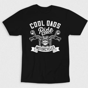 Kaos Riding Motorcycles Cool Dads