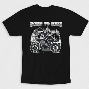 Kaos Born To Ride Motorcycle