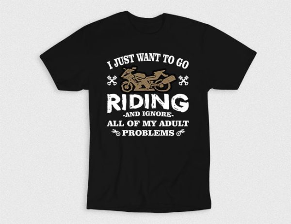 Kaos I Just Wanna Go Riding V1