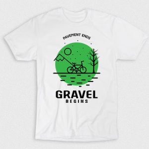 Kaos Pavement Ends Gravel Begins