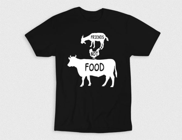 Kaos Friends Animal Not Food