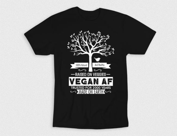 Kaos Natural & Healthy Vegan AF