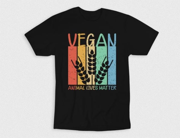 Kaos Vegan Animal Lives Matter