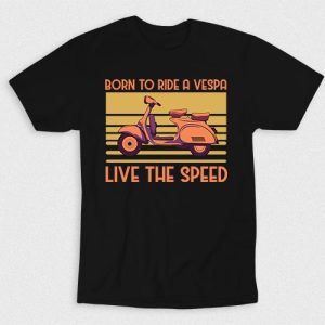 Kaos Born To Ride A Vespa