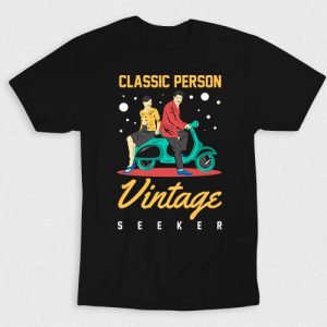 Kaos Person Of Classic Vintage Seeker