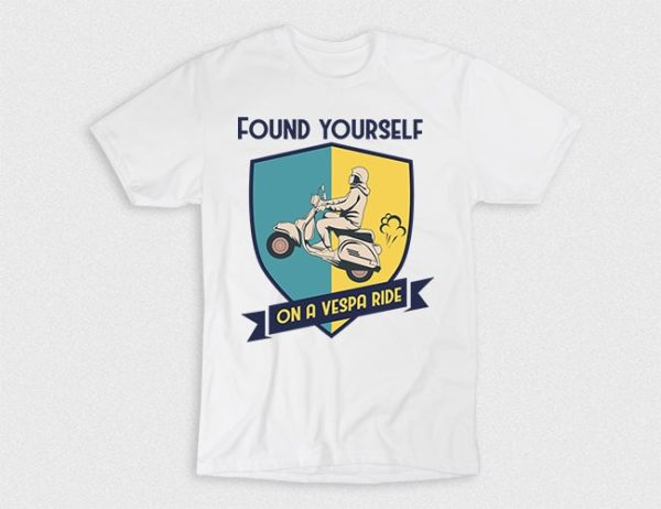 Kaos Found Yourself On Vespa Ride