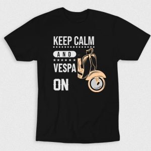 Kaos Keep Calm & Vespa On