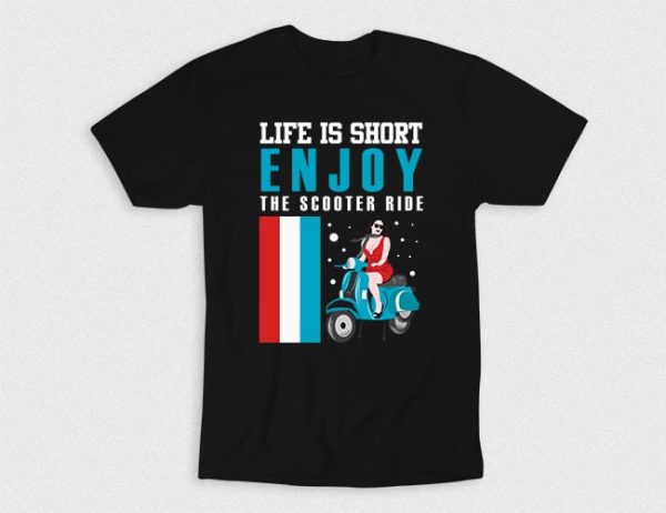 Kaos Life Short Enjoy Scooter Ride