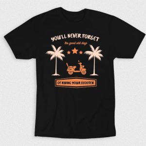 Kaos Never Forget Riding Scooter