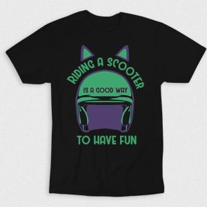 Kaos Riding Scooter To Have Fun