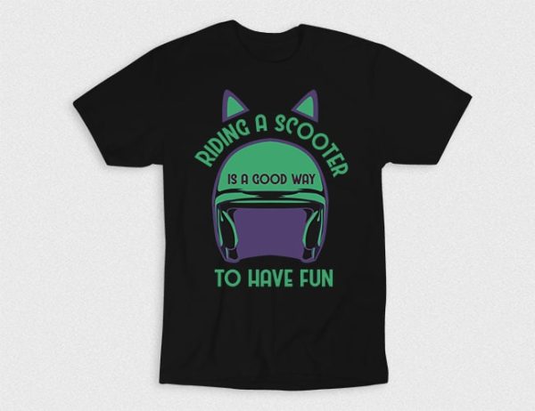 Kaos Riding Scooter To Have Fun
