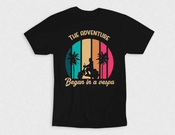 Kaos The Adventure Began In Vespa