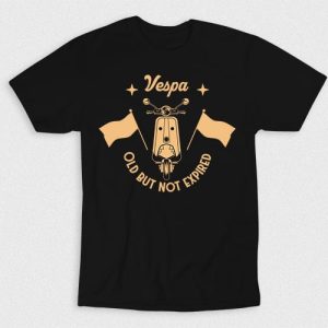 Kaos Vespa Old But Not Expired