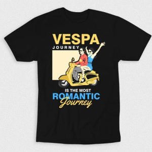 Kaos Vespa Romantic Journey