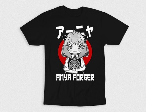 kaos anime - Girl Anya Anime