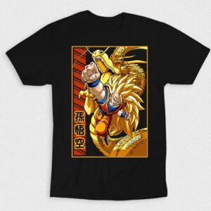 kaos anime - Goku Dragon Dorago