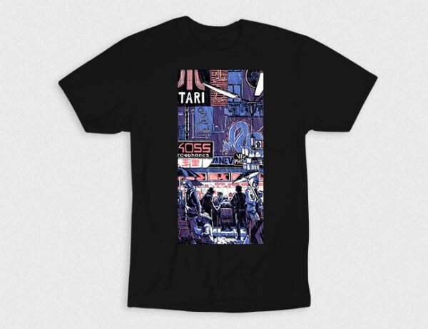Kaos Japan City Life Anime