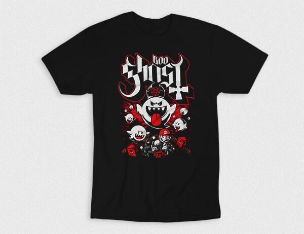 Kaos Mario Ghost Anime