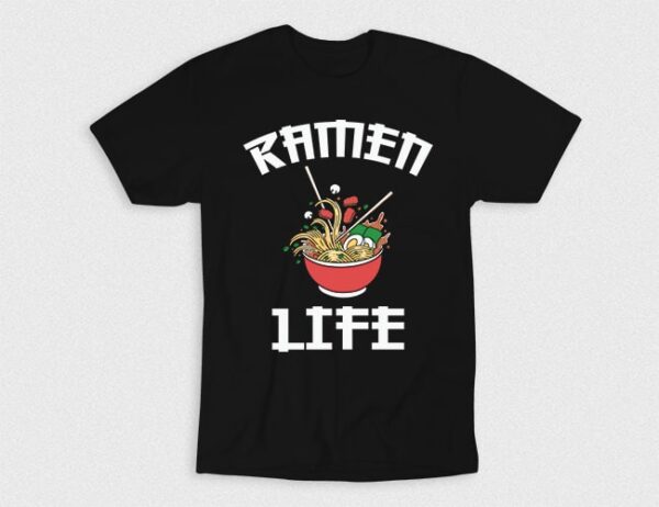 Kaos Ramen Noodle Life Anime