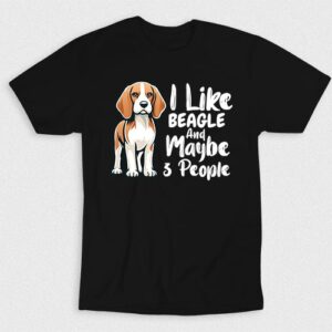 Kaos I Like Beagle Dog
