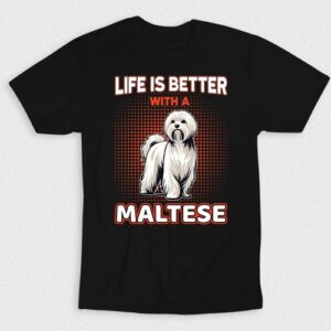 Kaos Life Better With Maltese Dog