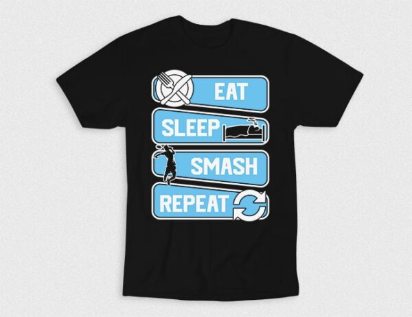 Kaos Eat Sleep Smash Repeat