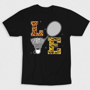 Kaos Love Badminton