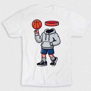 Kaos Headless Basketball Dude