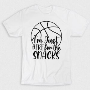 Kaos Here Only For Basketball Snacks
