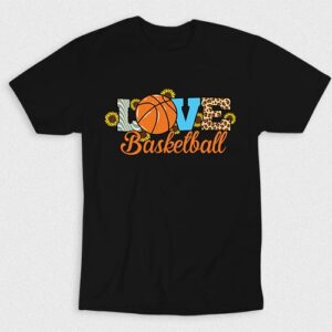 Kaos Love Basketball Fancy