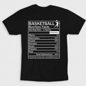 Kaos Nutrition Facts Of Basketball